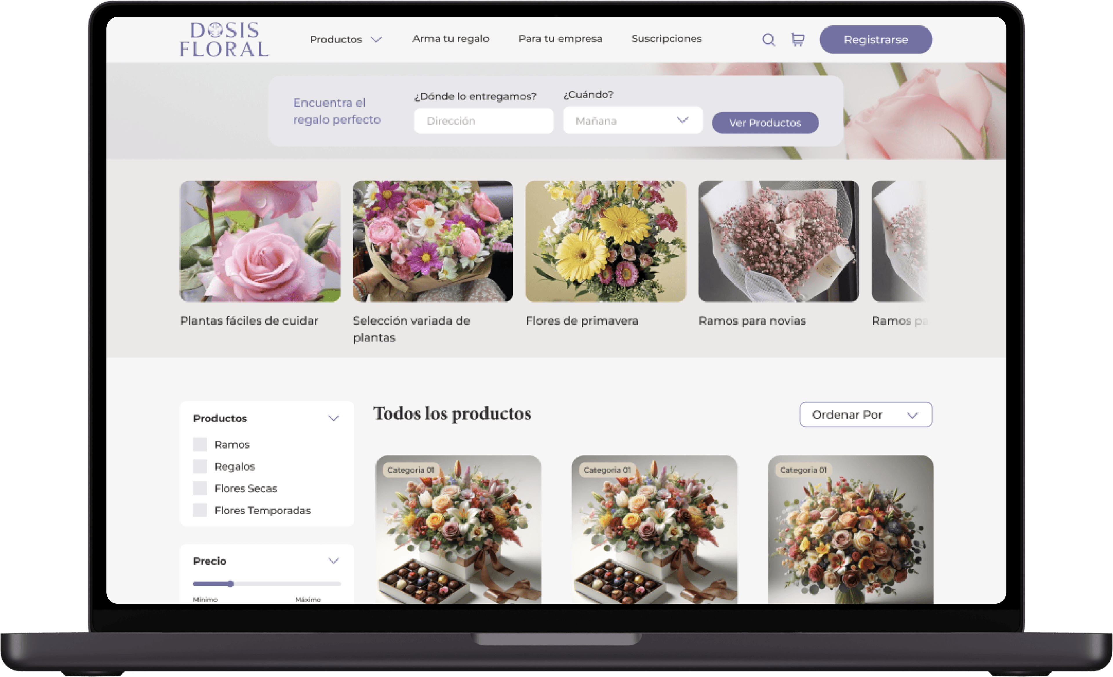 Dosis Floral Buscador