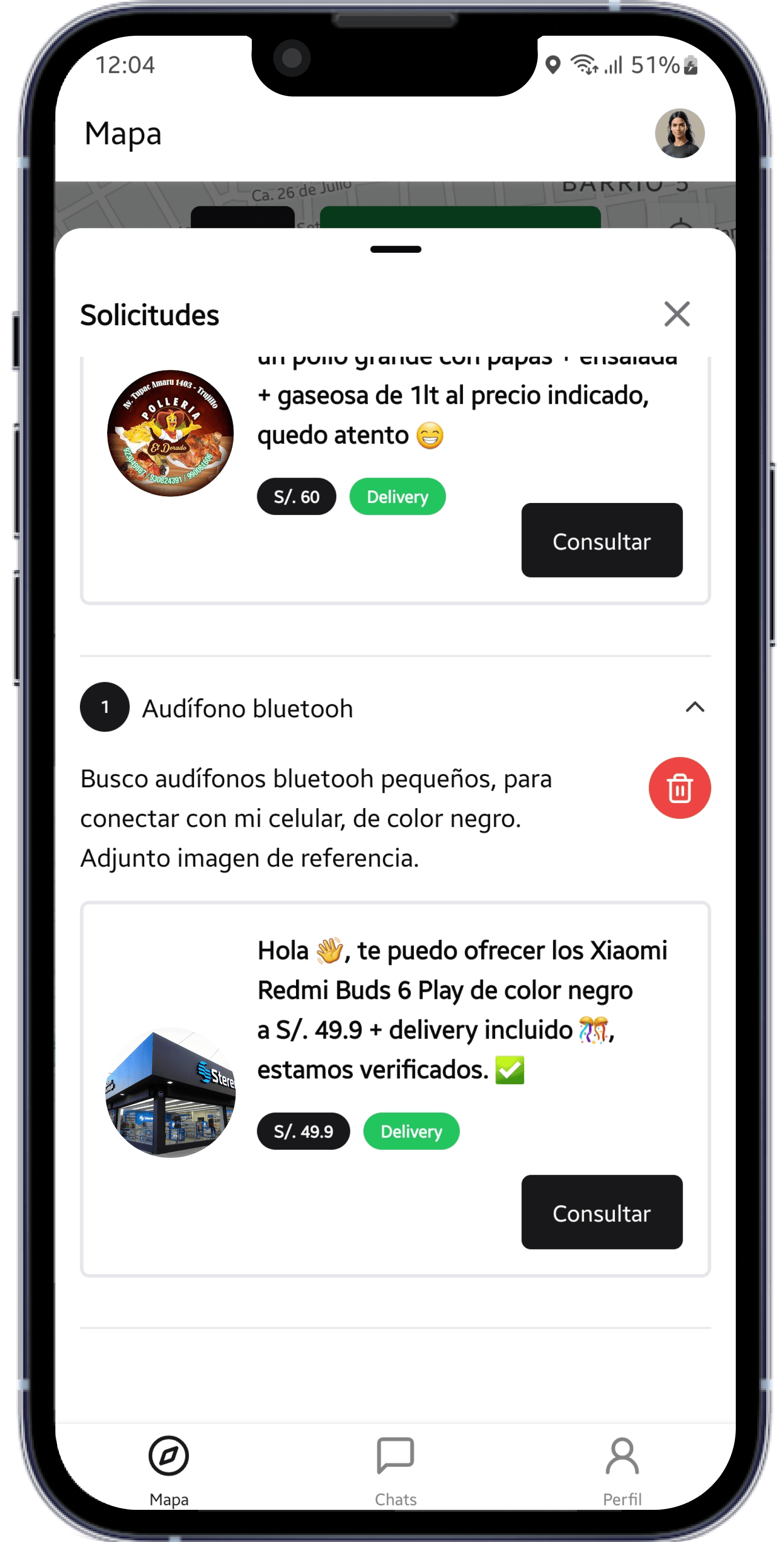 LocalChat ver ofertas